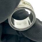 Tiffany & Co Vintage Wide Atlas Ring 925 Sterling Silver — view 3