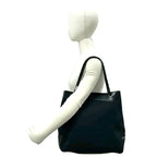 Gucci GG Canvas Pattern Leather Tote Shoulder Bag Black — view 2