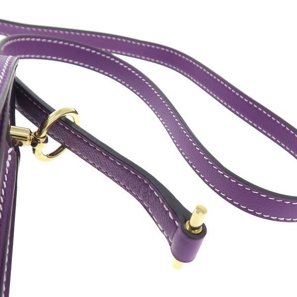 Hermes Roulis 23 Purple Messenger — view 6