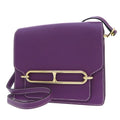 Hermes Roulis 23 Purple Messenger
