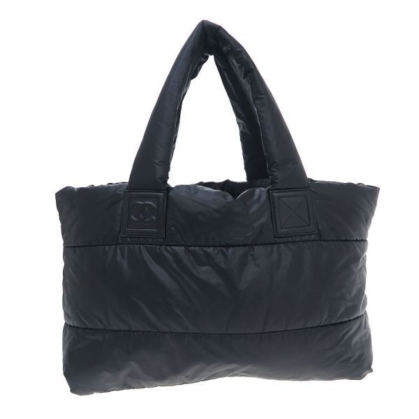 Chanel Coco Cocoon Tote Black — view 3