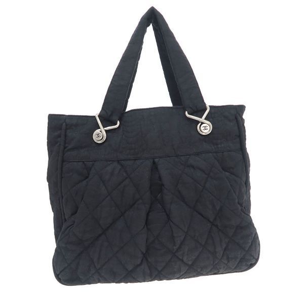Chanel Canvas Tote Black — view 3