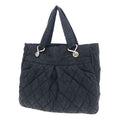 Chanel Canvas Tote Black