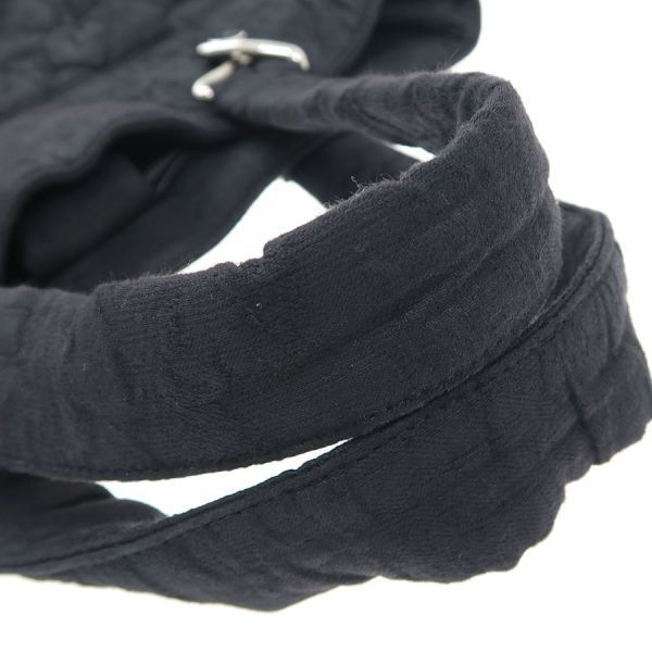 Chanel Canvas Tote Black — view 4