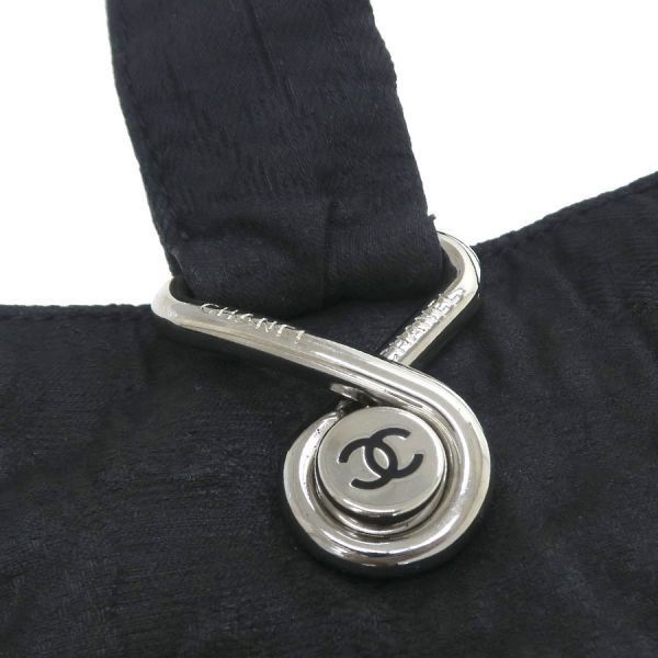 Chanel Canvas Tote Black — view 5
