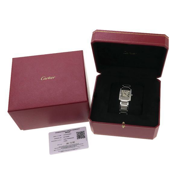 Cartier Tank Francaise MM Boys Watch — view 9