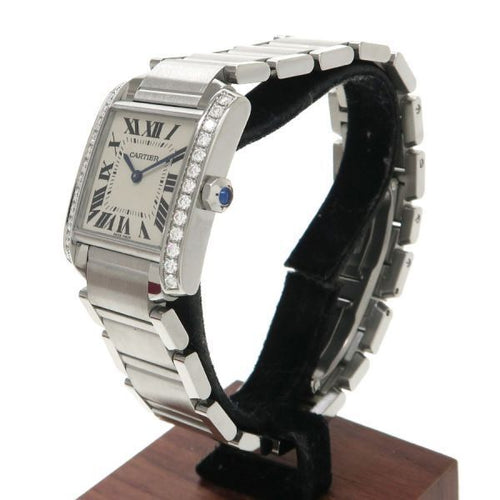 Cartier Tank Francaise MM Boys Watch — view 2