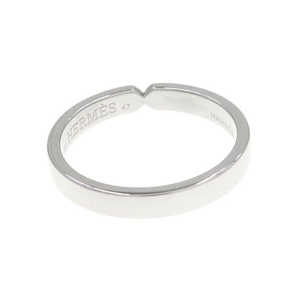 Hermes Kelly Ring Diamond Pt Platinum — view 4