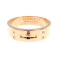 Hermes Kelly Ring PM Diamond PG Pink Gold