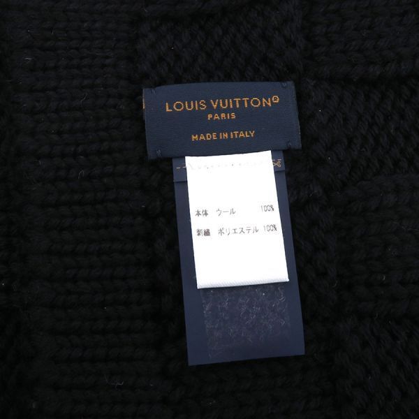 Louis Vuitton Scarf Damier Heritage Snug Black — view 8
