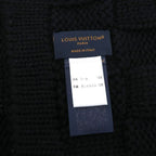 Louis Vuitton Scarf Damier Heritage Snug Black — view 8