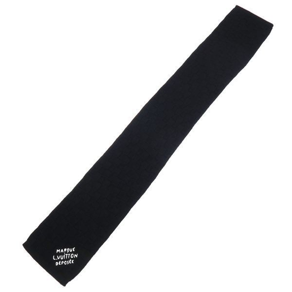 Louis Vuitton Scarf Damier Heritage Snug Black — view 2
