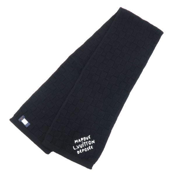 Louis Vuitton Scarf Damier Heritage Snug Black
