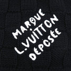 Louis Vuitton Scarf Damier Heritage Snug Black — view 3