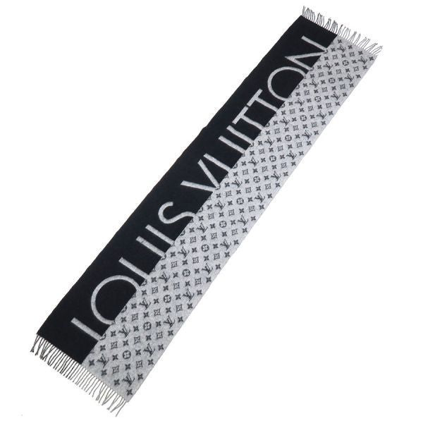 Louis Vuitton Scarf LV Split White Black — view 2