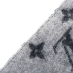 Louis Vuitton Scarf LV Split White Black — view 7