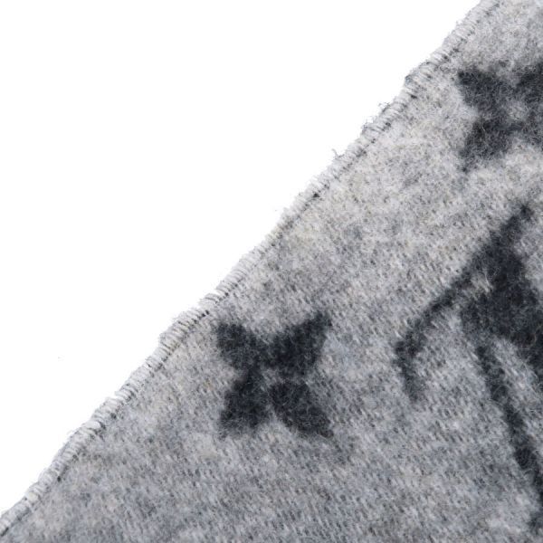 Louis Vuitton Scarf LV Split White Black — view 7