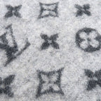 Louis Vuitton Scarf LV Split White Black — view 5