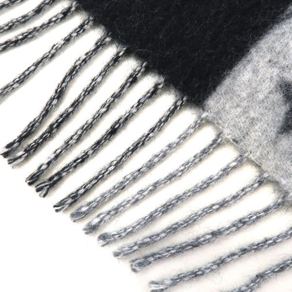 Louis Vuitton Scarf LV Split White Black — view 4