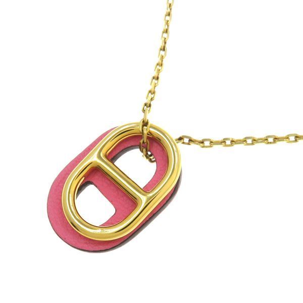 Hermes Chaine D'ancre O-maylon Necklace Gold Plated — view 2
