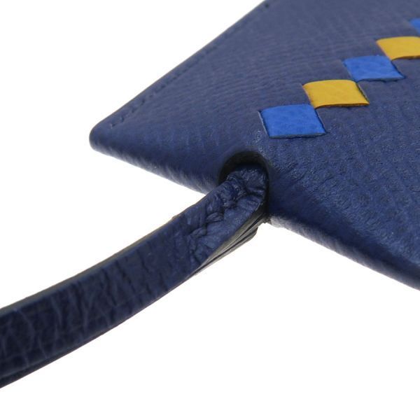 Hermes Clochette Cles Tresage Navy — view 3