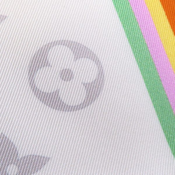 Louis Vuitton LV Takashi Murakami Carre 70 Super Flat White — view 2