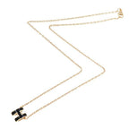 Hermes Mini Pop Necklace Gold Plated