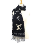 Louis Vuitton Echarpe Reykjavik Shearling Teddy Black — view 9