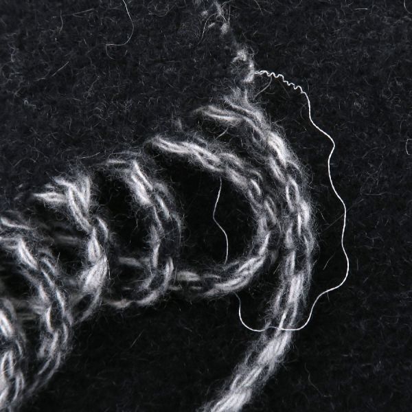 Louis Vuitton Echarpe Reykjavik Shearling Teddy Black — view 4