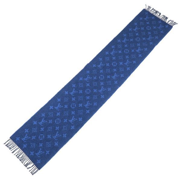 Louis Vuitton Echarpe Pied de Poule Blue — view 2