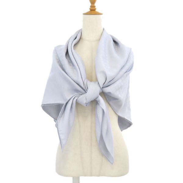 Louis Vuitton Shawl Evermore Gray Scarf — view 9
