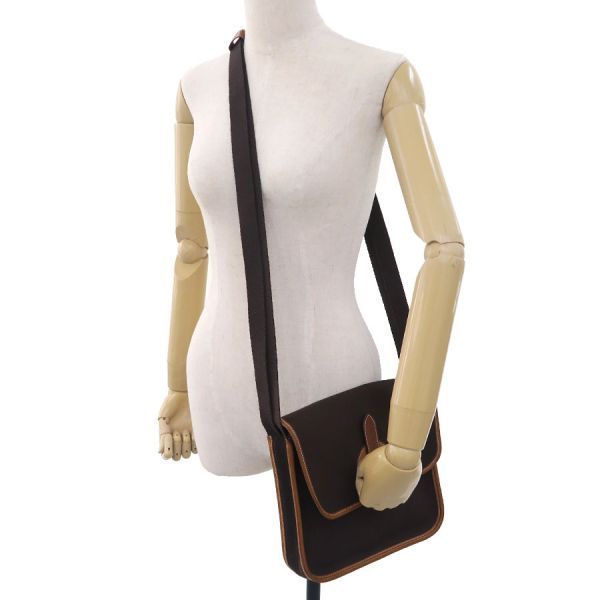Hermes Buenaventura PM Dark Brown Messenger — view 9