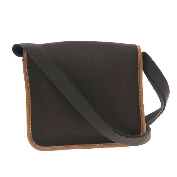 Hermes Buenaventura PM Dark Brown Messenger — view 3