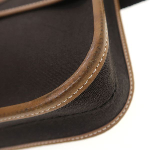 Hermes Buenaventura PM Dark Brown Messenger — view 4