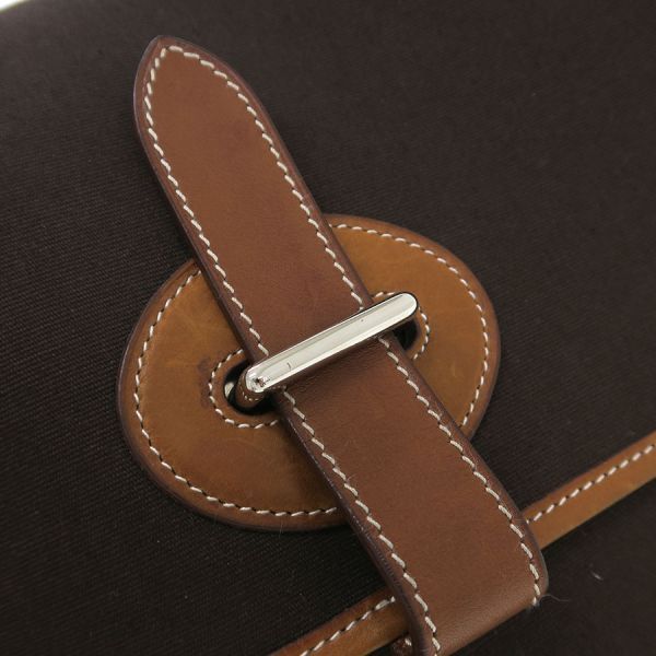 Hermes Buenaventura PM Dark Brown Messenger — view 5