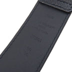 Louis Vuitton Ceinture Pont Neuf Black Belt — view 9