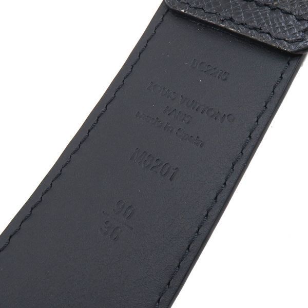 Louis Vuitton Ceinture Pont Neuf Black Belt — view 9