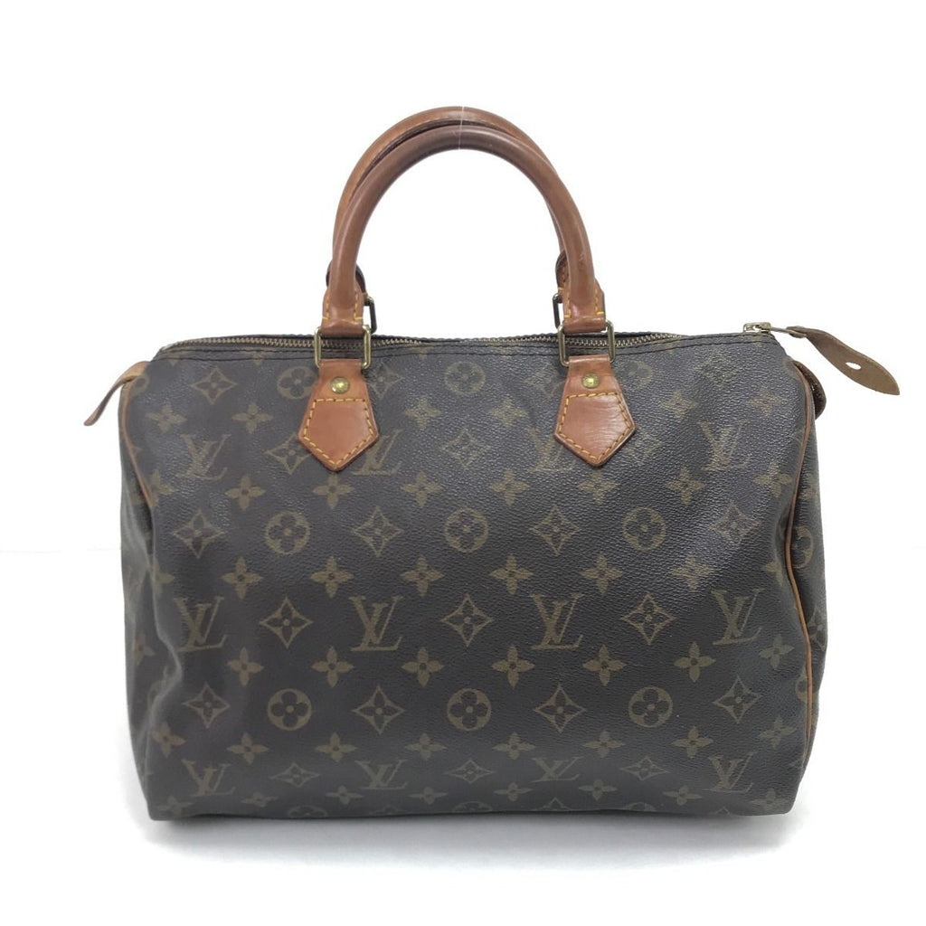 Louis Vuitton Handbag Monogram Speedy 30 with Key & Padlock — view 2