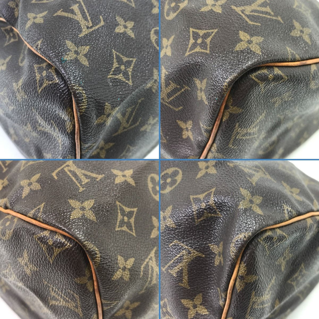 Louis Vuitton Handbag Monogram Speedy 30 with Key & Padlock — view 5