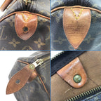 Louis Vuitton Handbag Monogram Speedy 30 with Key & Padlock — view 6