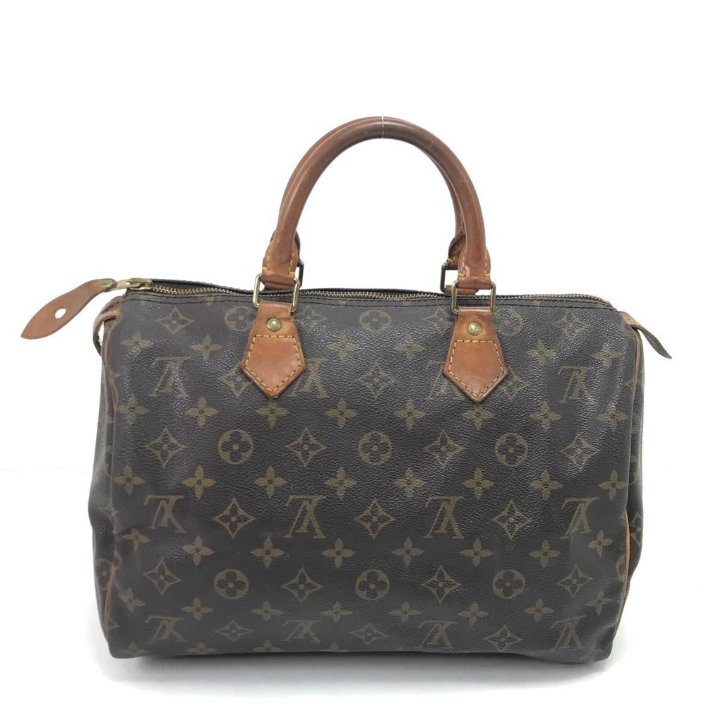 Louis Vuitton Handbag Monogram Speedy 30 with Key & Padlock — view 3