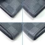 Louis Vuitton Bifold Wallet Damier Graphite Portefeuille Compact Modular Coin — view 3