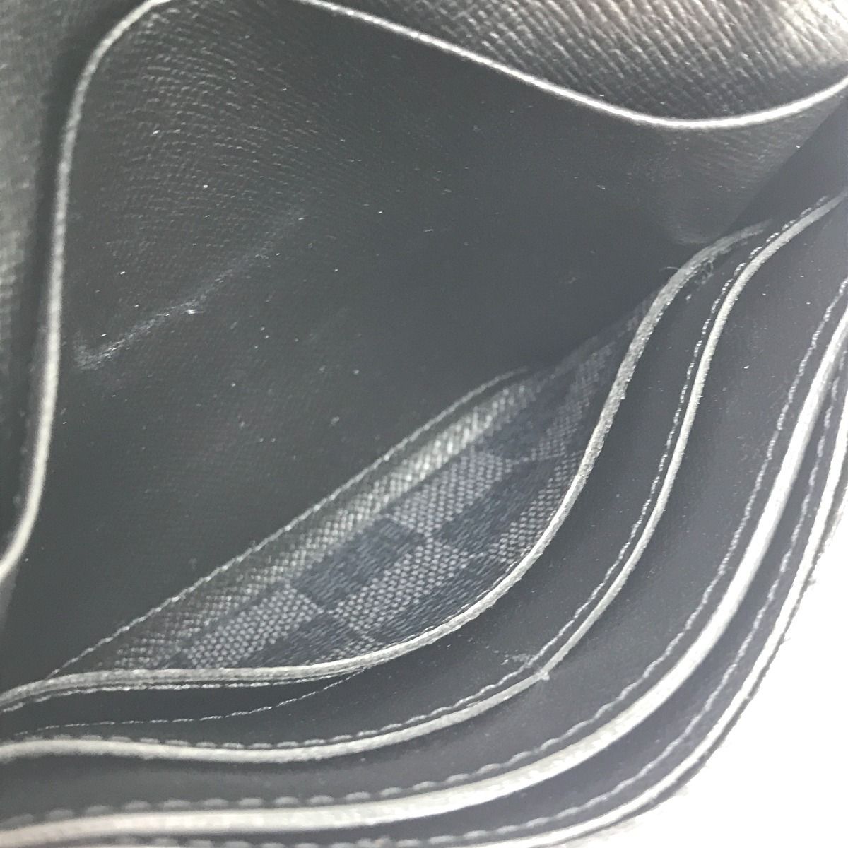 Louis Vuitton Bifold Wallet Damier Graphite Portefeuille Compact Modular Coin — view 8