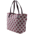 Loewe Anagram Canvas Red Tote — view 2
