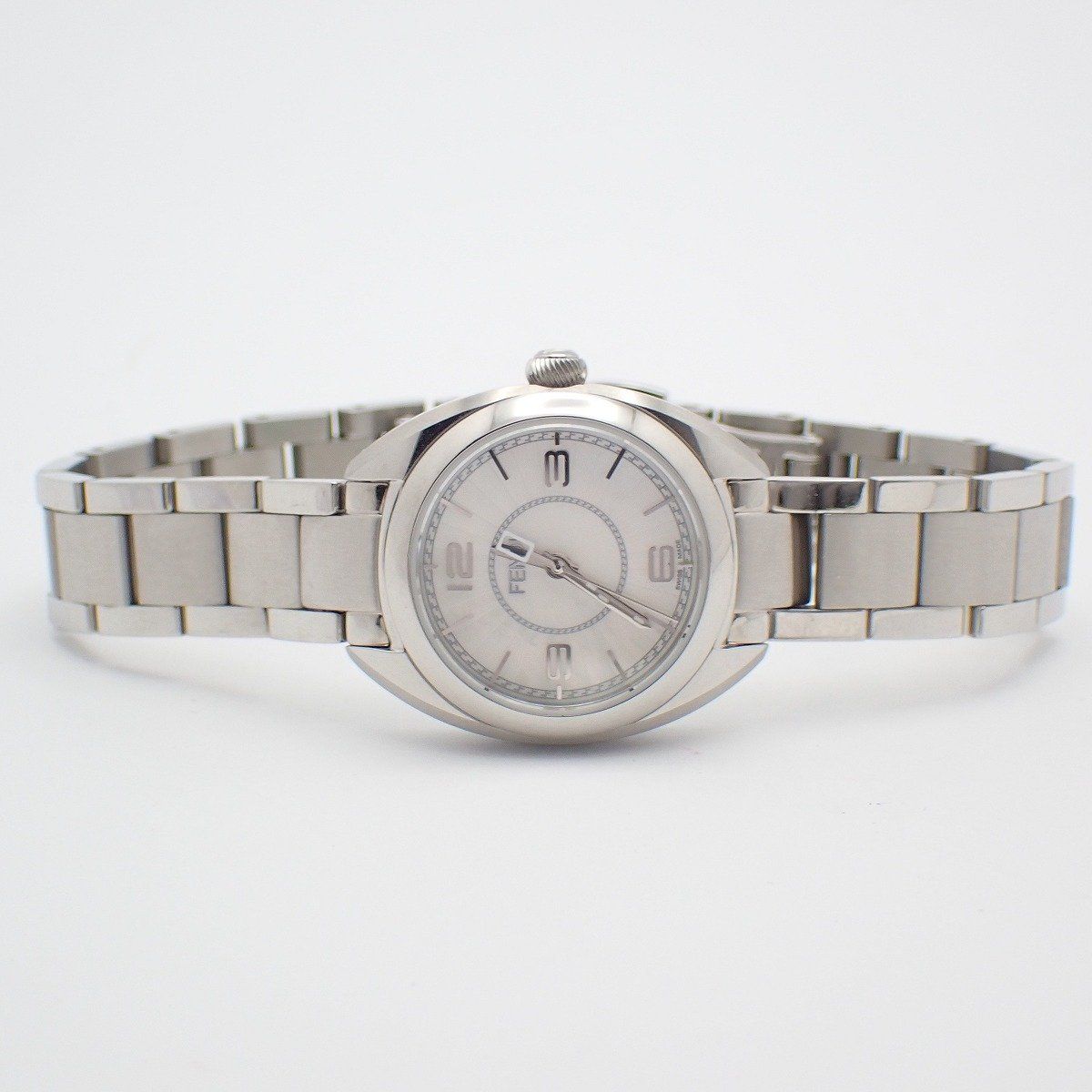 Fendi Momento Quartz Watch Shell Dial SS — view 2