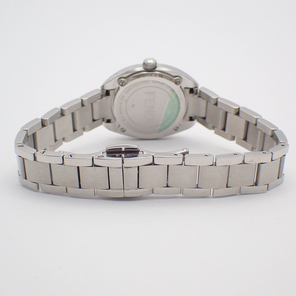 Fendi Momento Quartz Watch Shell Dial SS — view 3