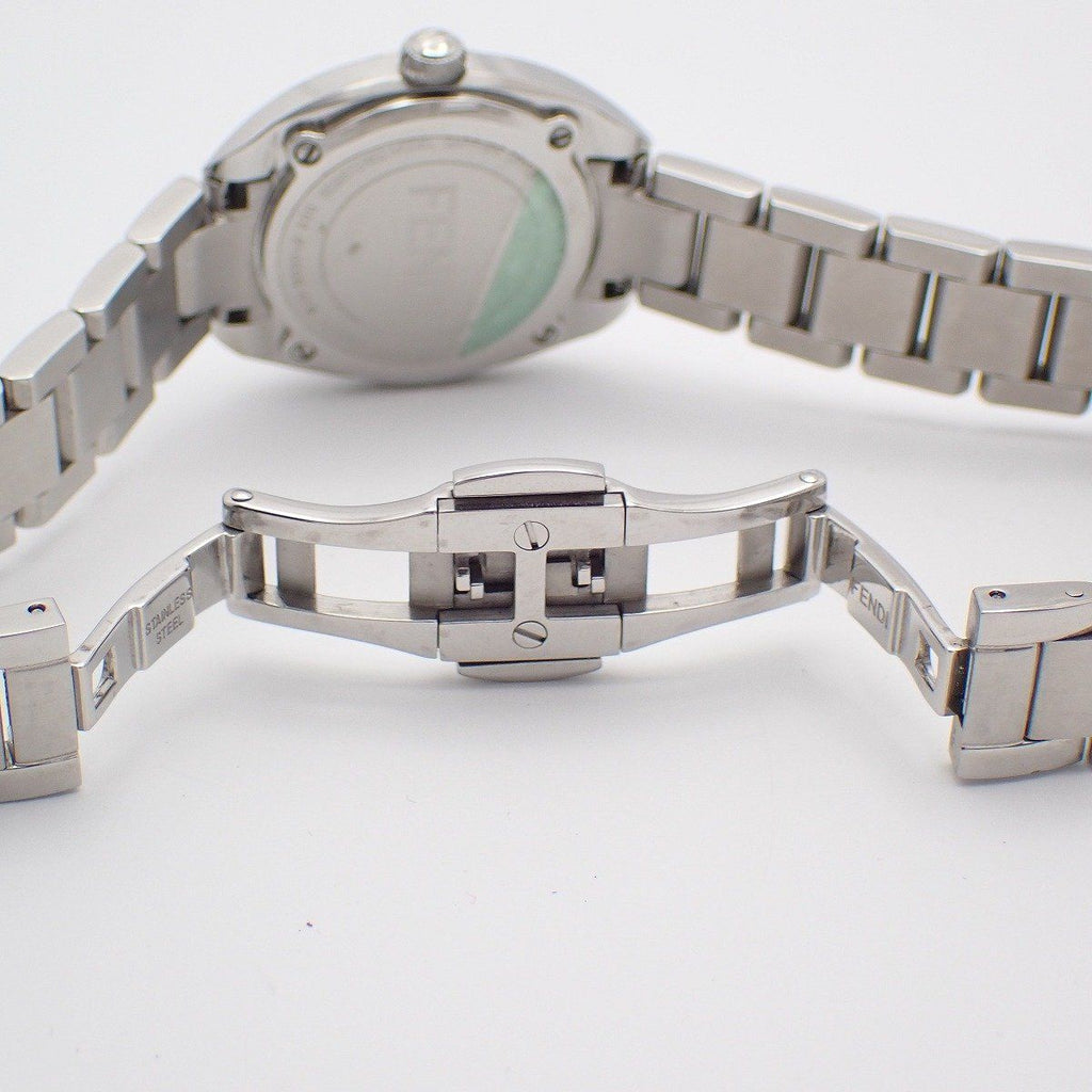 Fendi Momento Quartz Watch Shell Dial SS — view 6