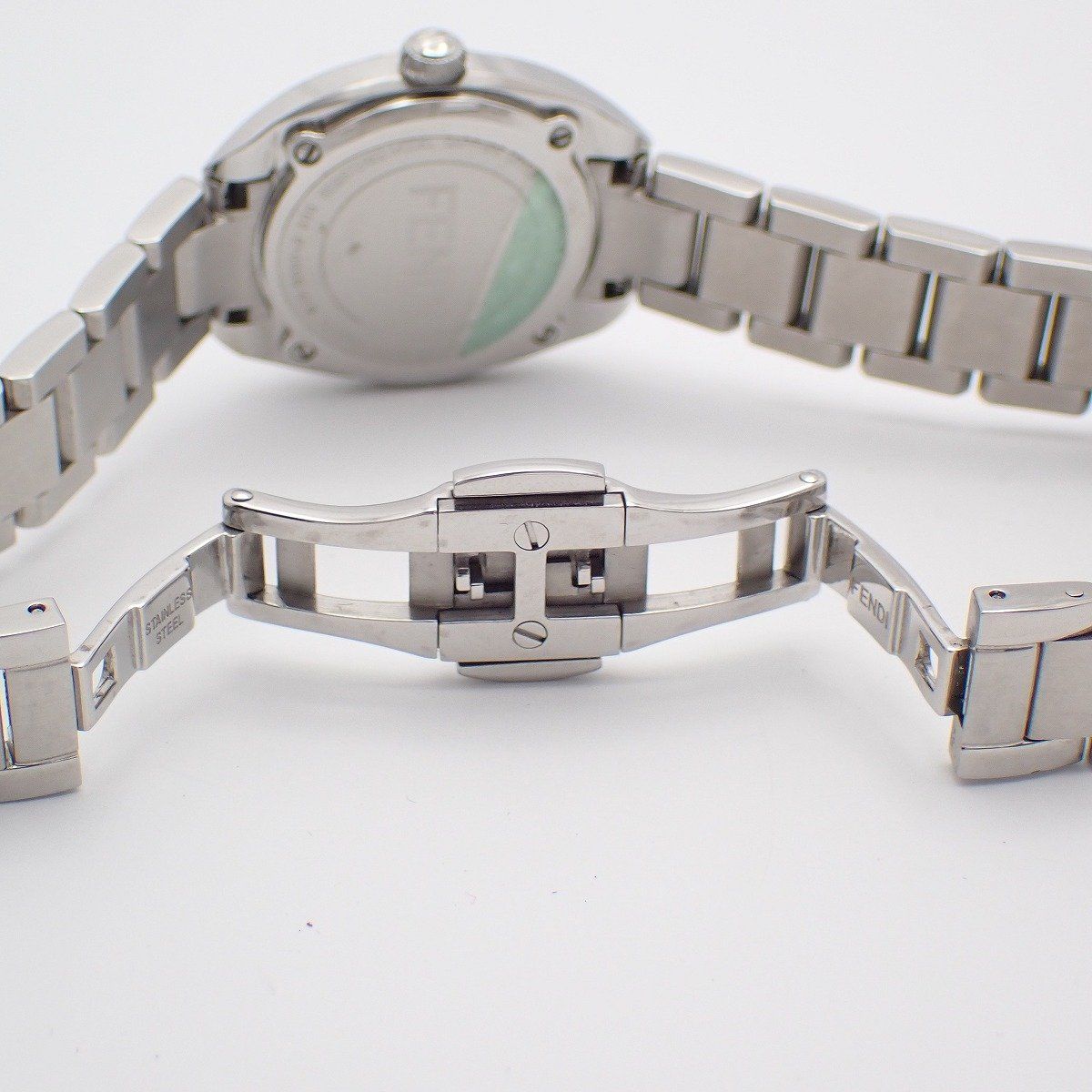 Fendi Momento Quartz Watch Shell Dial SS — view 6