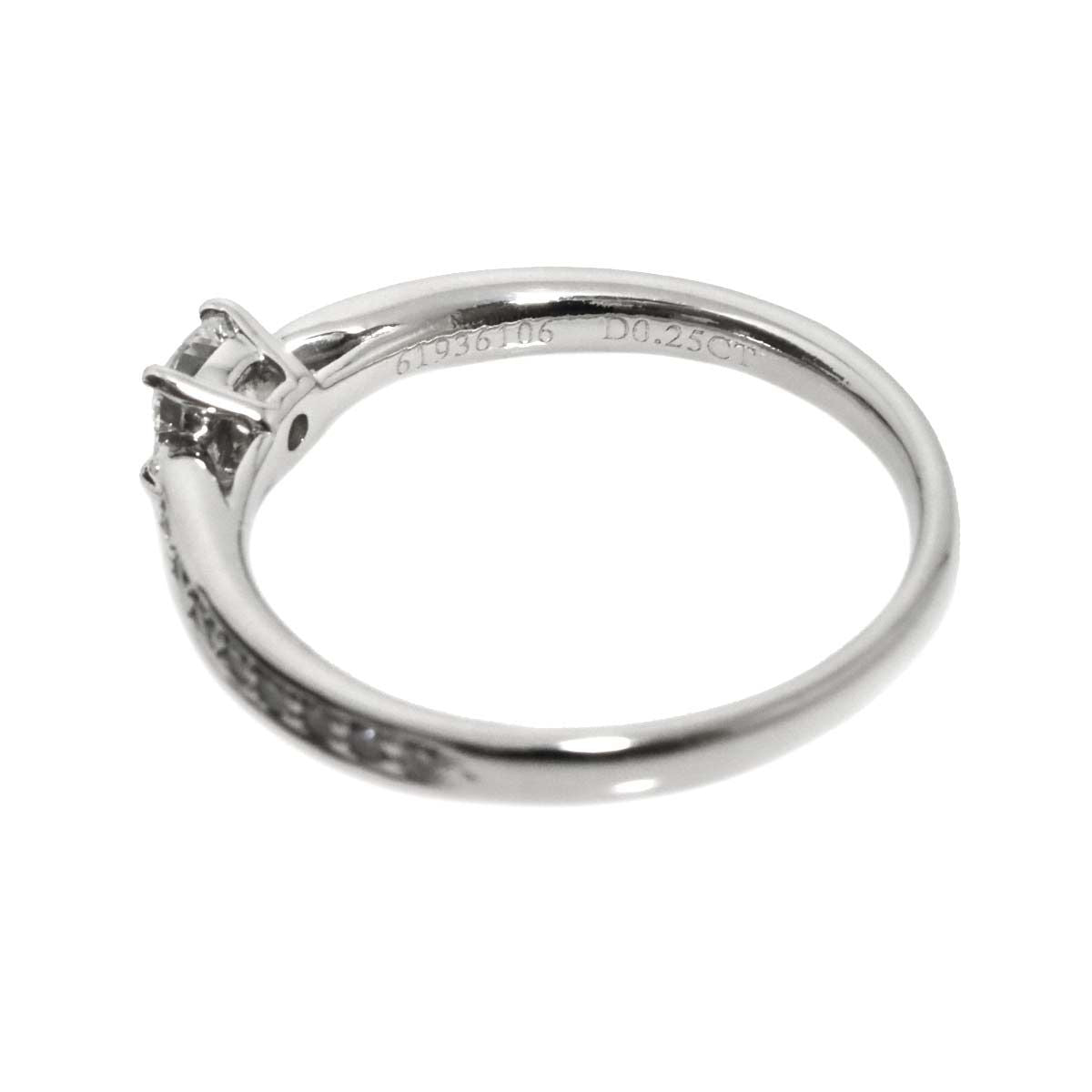 Tiffany & Co Harmony Ring Diamond Pt Platinum — view 4