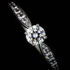 Tiffany & Co Harmony Ring Diamond Pt Platinum — view 6